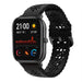 Xiaomi Amazfit GTS siliconen bandje met patroon (zwart)