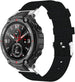 Amazfit T-Rex (Pro) canvas nylon bandje (zwart)
