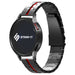 Samsung Gear S3 Steel Iron Strap (Black/Red)