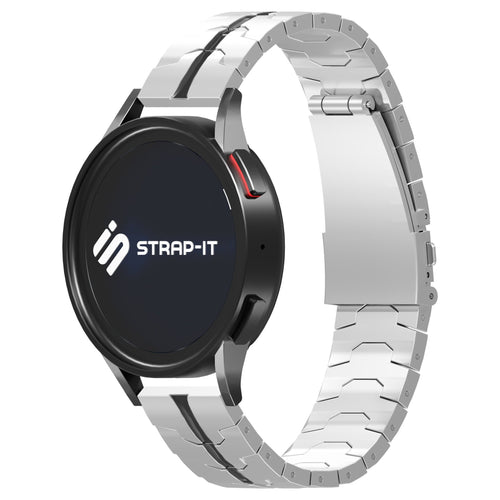 Xiaomi Amazfit GTS Steel Iron Strap (Silver/Black)