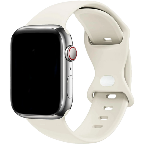 Apple Watch siliconen bandje (beige)
