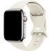Apple Watch siliconen bandje (beige)