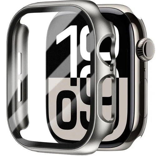 Apple Watch 10/11 Hard Case with Glass (Titanium Slate)