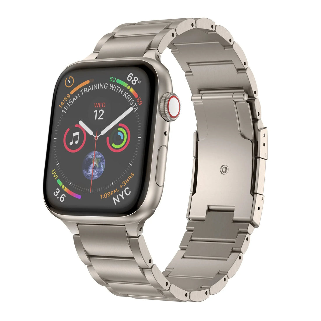 Titanium Schakel · Titanium Titanium watch strap