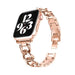 Apple Watch steel chain band (rosé goud) 