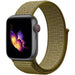Apple Watch nylon band (olijf)