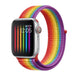 Apple Watch nylon band (regenboog)