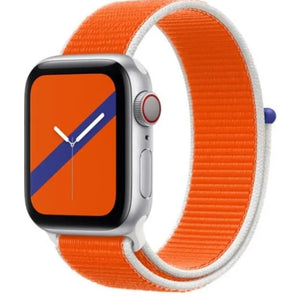 Nylon Strap, netherlands, on a watch, 3/4 front view