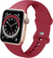 Apple Watch siliconen bandje (bordeaux)