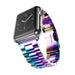 Apple Watch Ultra stalen band (regenboog)