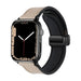 Apple Watch Ultra leren d-buckle bandje (beige)
