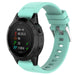 Garmin Fenix E Glossy Silicone Strap (Aqua)