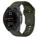 Garmin Fenix 7x outdoor siliconen band (legergroen)