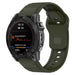 Garmin Forerunner 970 outdoor siliconen band (legergroen)