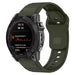 Garmin Instinct 3 - 50mm outdoor siliconen band (legergroen)