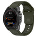 Garmin Forerunner 745 outdoor siliconen band (legergroen)