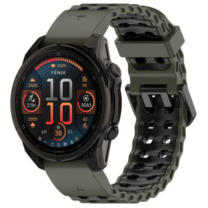 Amazfit T-Rex Ultra 2 wave sport band (legergroen/zwart)