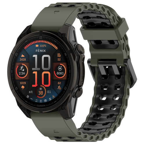 Amazfit T-Rex Ultra 2 wave sport band (legergroen/zwart)