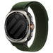Samsung Galaxy Watch Ultra 2 trail nylon band (legergroen)
