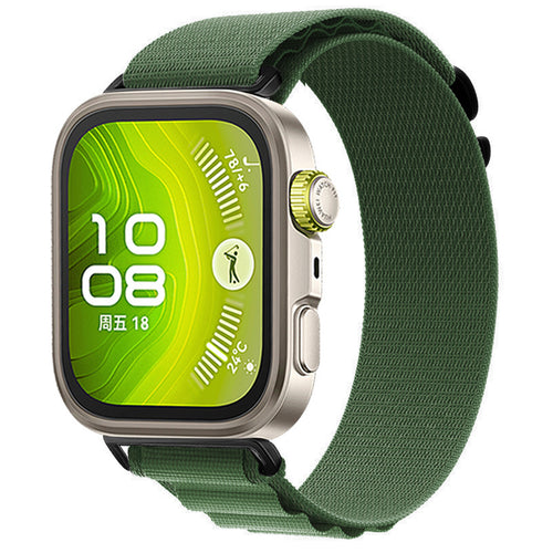 Huawei Watch Fit 5 Pro Alpine Nylon Strap (Army Green)