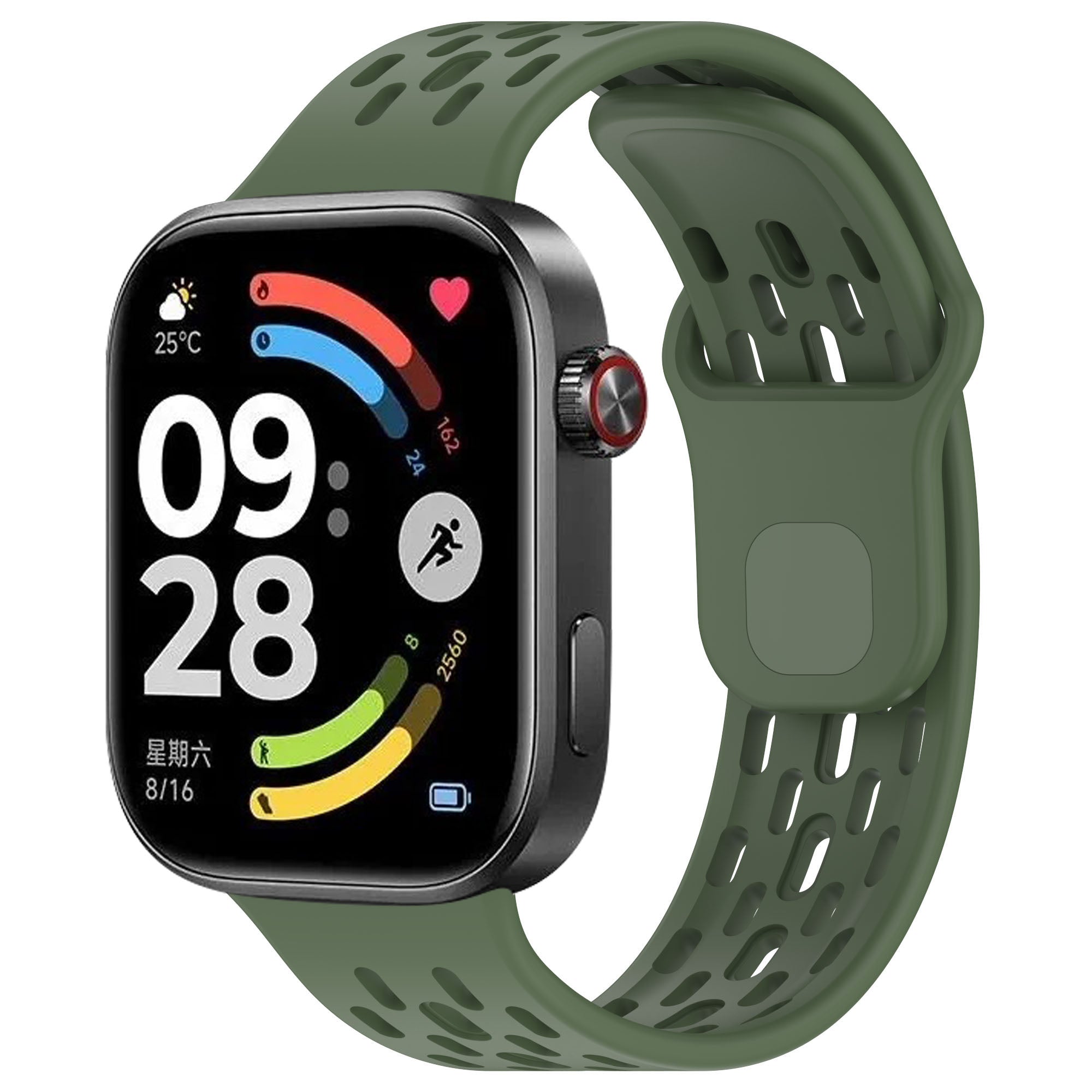 Redmi Watch 6 Silicone Air Strap (Army Green)