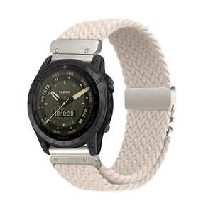 Garmin Instinct 2s Braided Strap P-Buckle (Beige)