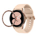 Samsung Galaxy Watch 4 40mm bezel ring tijd (cherry goud)