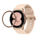 Samsung Galaxy Watch 4 40mm bezel ring snelheid  (cherry goud)
