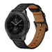 Samsung Galaxy Watch 5 - 44mm Leather Strap with Screw (Black)