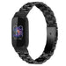 Fitbit Inspire 3 stalen bandje (zwart)
