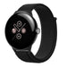 Google Pixel Watch 4 - 45mm nylon bandje (zwart)