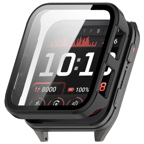 Garmin Venu X1 hard case met glas (zwart)