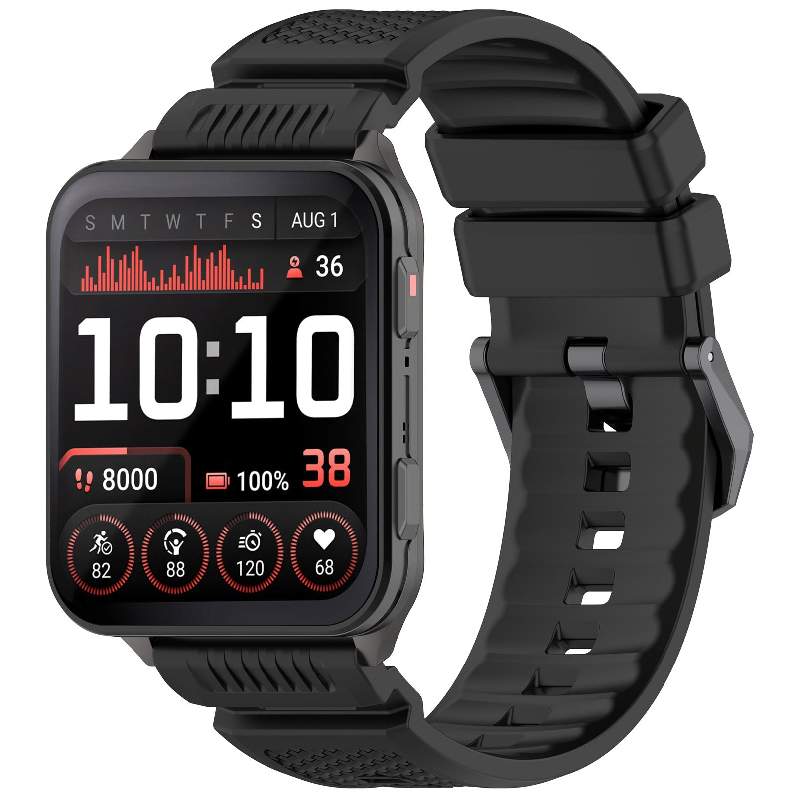 Garmin Venu X1 siliconen bandje (zwart) 