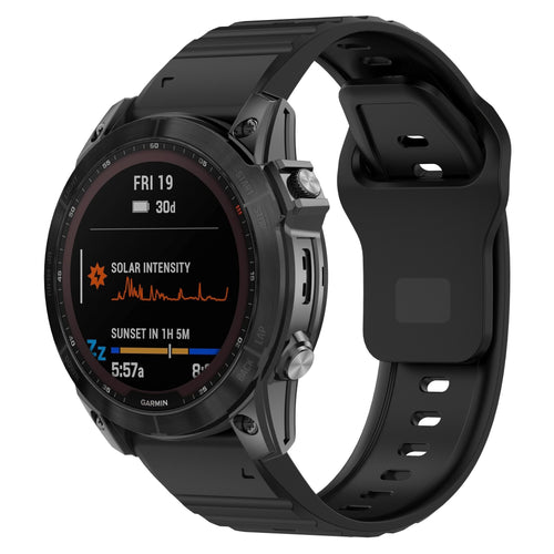 Garmin D2 Charlie outdoor siliconen band (zwart)