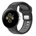 Google Pixel Watch 3 - 45mm sport duo band (zwart/grijs)