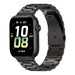 Honor Watch 5 stalen band (zwart)