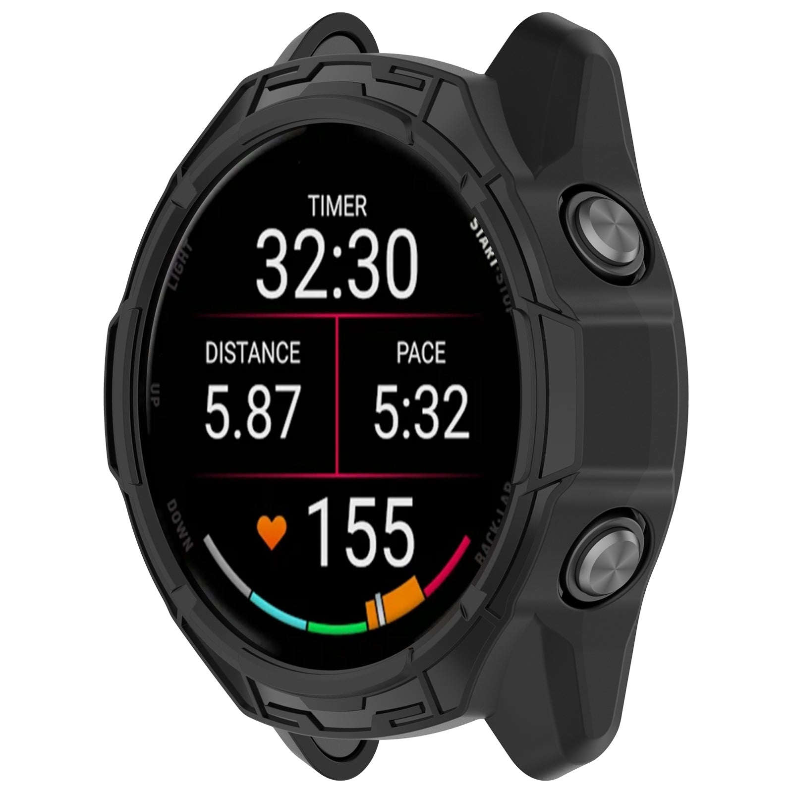 Garmin Forerunner 170 Rugged TPU case (zwart)