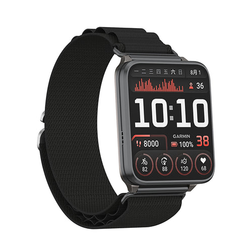 Garmin Venu X1 Alpine nylon bandje (zwart)