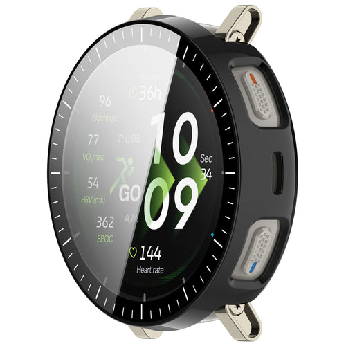 Amazfit Active 3 Premium PC Case with Glass (Black)