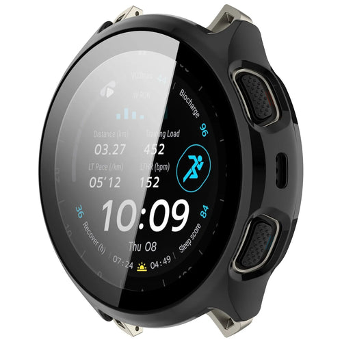 Amazfit Cheetah 2 Pro hard case met glas (zwart)