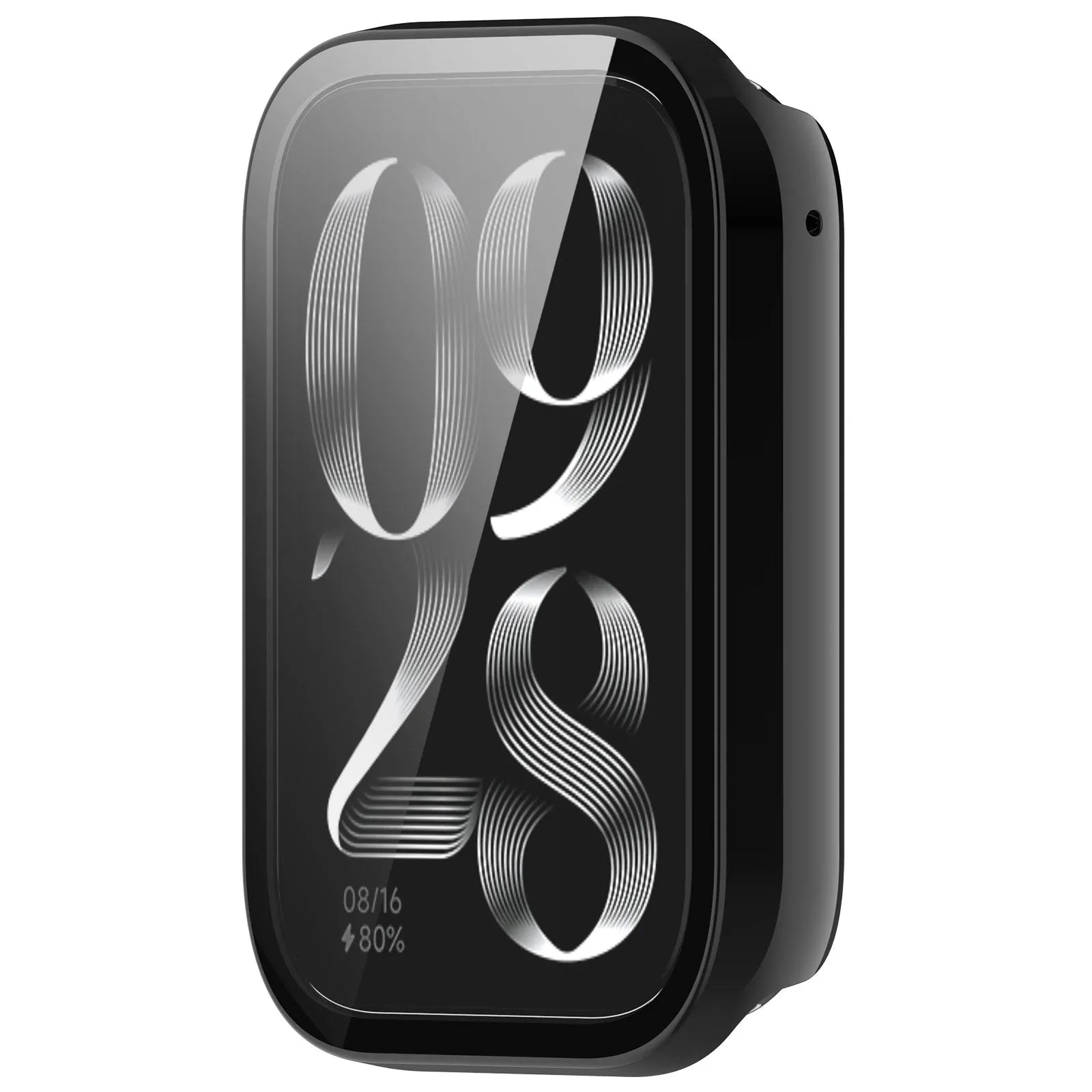Xiaomi Smart Band 10 Pro Ceramic PC case met glas (zwart) 