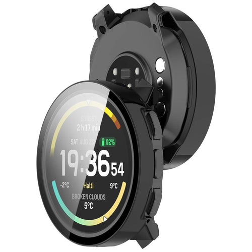 Suunto Vertical 2 PC case met glas (zwart)