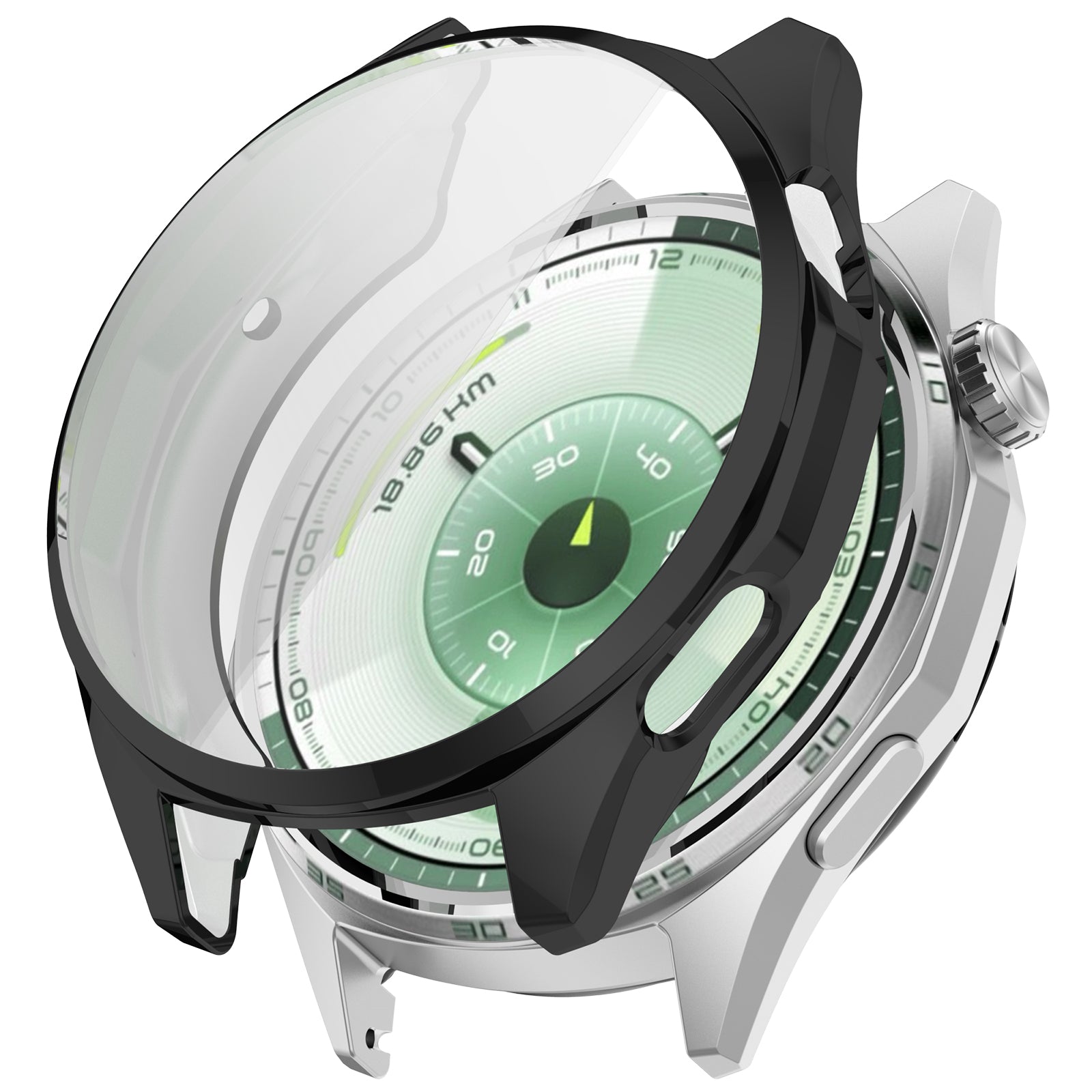 Huawei Watch GT 6 - 46mm TPU case (zilver)