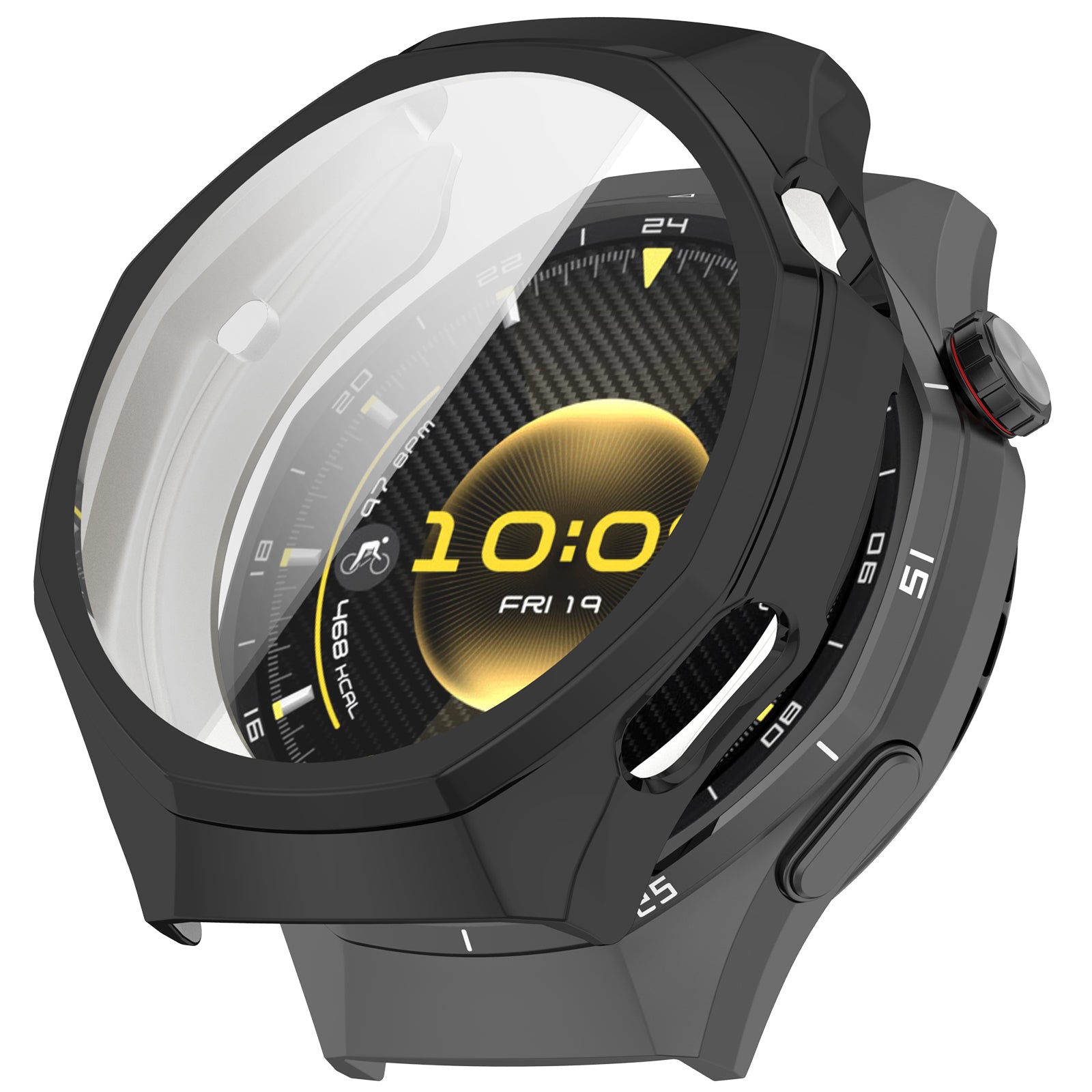 ラウンド用品・アクセサリー HUAWEI WATCH GT 6 Pro Huawei Watch GT 6 Pro - 46mm Premium Titanium Strap (Black)