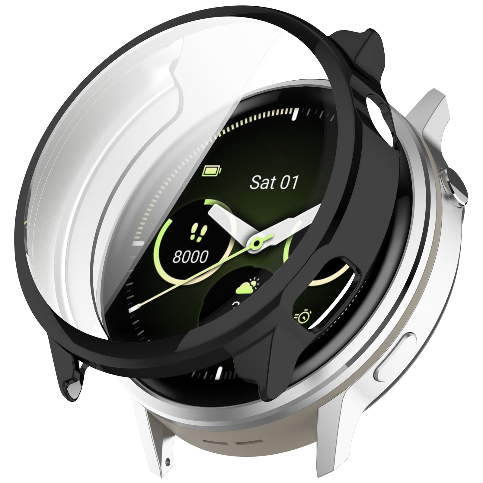 Garmin Venu 4 - 45mm TPU case (zwart)