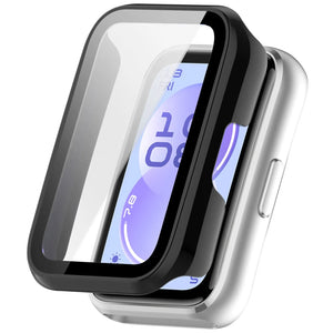 Huawei Band 11 PC case met glas (zwart)