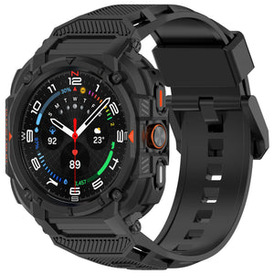Samsung Galaxy Watch Ultra TPU bandje met frame (zwart)