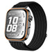 Huawei Watch Fit 4 Pro ultradunne nylon band (zwart)