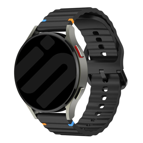 Huawei Watch GT 7 - 46mm Wave Silicone Strap (Black)