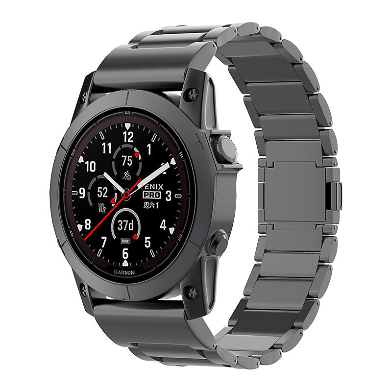 Garmin D2 Mach 1 Magnetic Titanium Strap (Black)